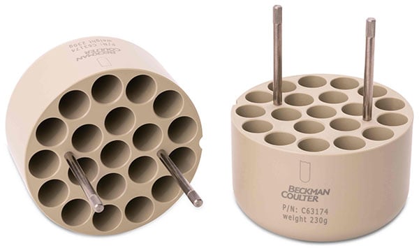 C63174_16.5 mm Diameter, 10 mL Blood Tubes Adapter; 20 Tubes per Adapter